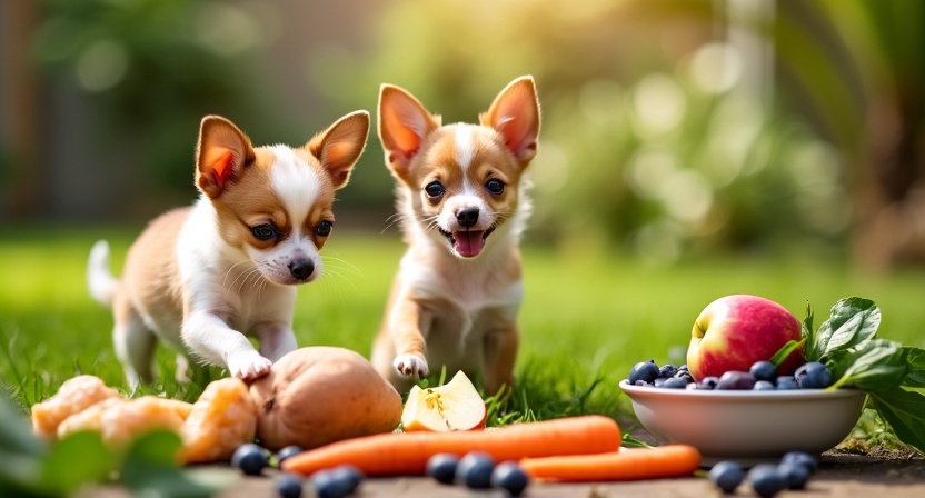 Chihuahua Puppies' Nutritional Needs and Diet Considerations