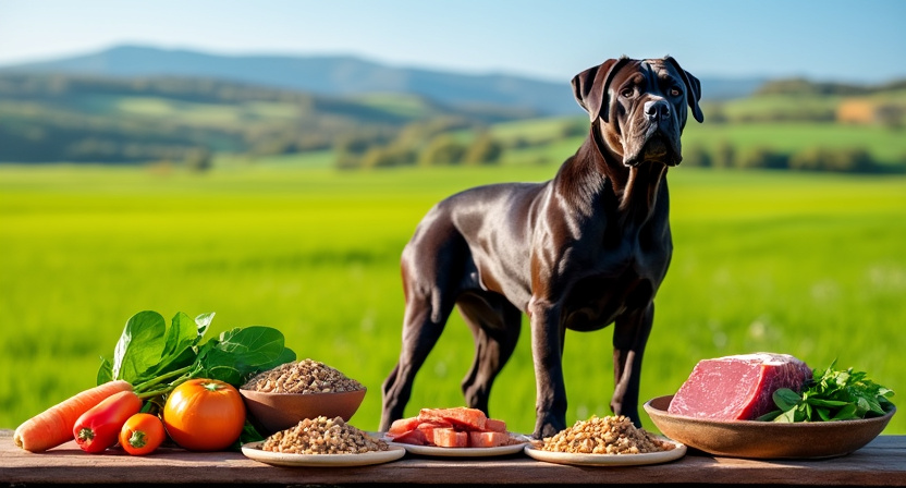 Top Dog Food Formulas for Cane Corsos